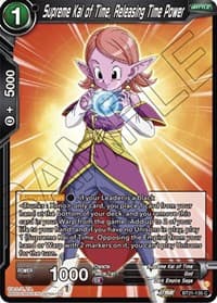 Supreme Kai of Time, Releasing Time Power - Wild Resurgence - Dragon Ball Super: Masters card