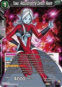 Towa, Rebuilding the Demon Realm - Wild Resurgence - Dragon Ball Super: Masters card