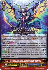 Pirate King of the Roseate Twilight, Nightrose (Foil) - V-SS10 Premium Battle Deckset 2023 - Cardfight Vanguard card