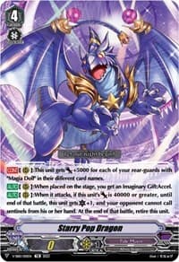 Starry Pop Dragon (Foil) - V-SS10 Premium Battle Deckset 2023 - Cardfight Vanguard card