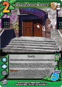 Gran Torino Agency (Class Reunion Limited Edition Collector's Pack) - UniVersus: My Hero Academia Promo Cards - UniVersus card