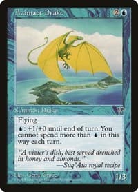 Azimaet Drake - Mirage - Magic: The Gathering card