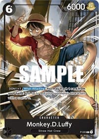 Monkey.D.Luffy (Pirates Party Vol. 3) - One Piece Promotion Cards - One Piece Card Game card