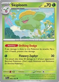 Skiploom - SV02: Paldea Evolved - Pokemon card
