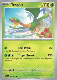 Tropius - SV02: Paldea Evolved - Pokemon card