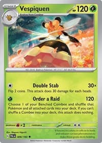 Vespiquen - SV02: Paldea Evolved - Pokemon card