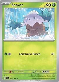 Snover - SV02: Paldea Evolved - Pokemon card