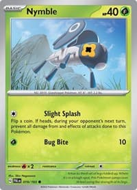 Nymble - SV02: Paldea Evolved - Pokemon card