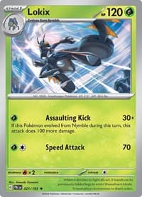 Lokix - SV02: Paldea Evolved - Pokemon card