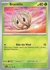 Bramblin - SV02: Paldea Evolved - Pokemon card