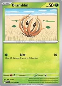 Bramblin - SV02: Paldea Evolved - Pokemon card