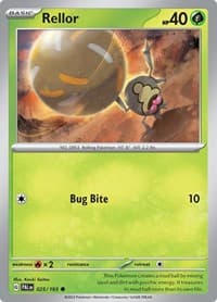 Rellor - SV02: Paldea Evolved - Pokemon card