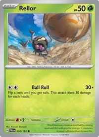 Rellor - SV02: Paldea Evolved - Pokemon card