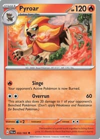 Pyroar - SV02: Paldea Evolved - Pokemon card
