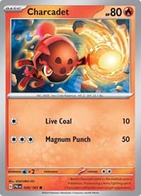 Charcadet - SV02: Paldea Evolved - Pokemon card