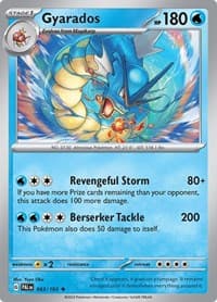 Gyarados - SV02: Paldea Evolved - Pokemon card