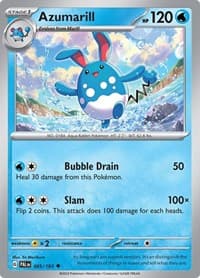 Azumarill - SV02: Paldea Evolved - Pokemon card