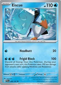 Eiscue - SV02: Paldea Evolved - Pokemon card