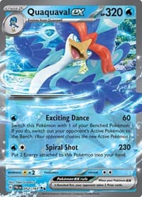 Quaquaval ex - SV02: Paldea Evolved - Pokemon card