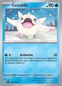 Cetoddle - SV02: Paldea Evolved - Pokemon card