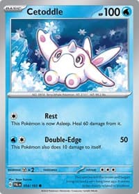 Cetoddle - SV02: Paldea Evolved - Pokemon card