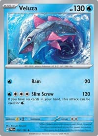 Veluza - SV02: Paldea Evolved - Pokemon card