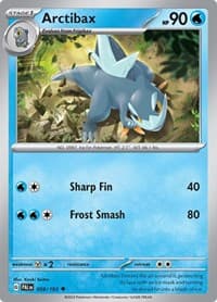 Arctibax - SV02: Paldea Evolved - Pokemon card