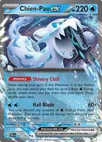 Chien-Pao ex - SV02: Paldea Evolved - Pokemon card