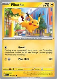 Pikachu - SV02: Paldea Evolved - Pokemon card