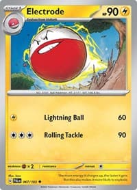 Electrode - SV02: Paldea Evolved - Pokemon card