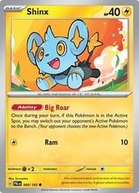 Shinx - SV02: Paldea Evolved - Pokemon card