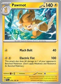 Pawmot - SV02: Paldea Evolved - Pokemon card