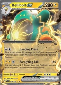 Bellibolt ex - SV02: Paldea Evolved - Pokemon card