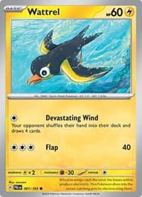 Wattrel - SV02: Paldea Evolved - Pokemon card
