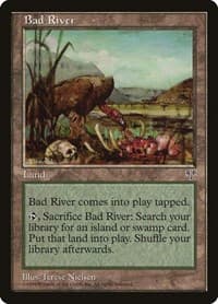 Bad River - Mirage - Magic: The Gathering card