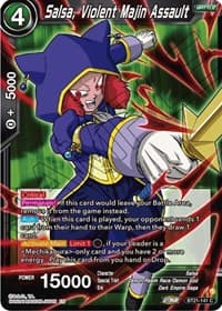 Salsa, Violent Majin Assault - Wild Resurgence - Dragon Ball Super: Masters card