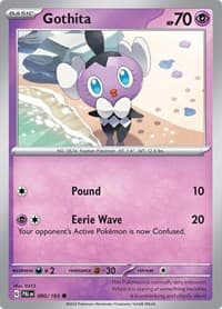 Gothita - SV02: Paldea Evolved - Pokemon card