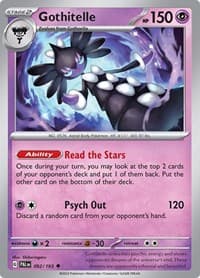 Gothitelle - SV02: Paldea Evolved - Pokemon card