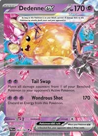 Dedenne ex - SV02: Paldea Evolved - Pokemon card