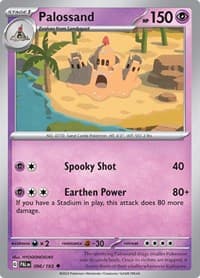 Palossand - SV02: Paldea Evolved - Pokemon card