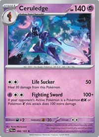 Ceruledge - SV02: Paldea Evolved - Pokemon card