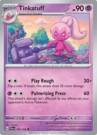 Tinkatuff - SV02: Paldea Evolved - Pokemon card