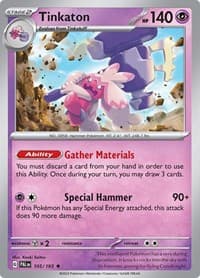 Tinkaton - SV02: Paldea Evolved - Pokemon card