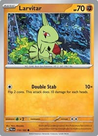 Larvitar - SV02: Paldea Evolved - Pokemon card