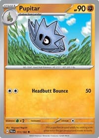 Pupitar - SV02: Paldea Evolved - Pokemon card