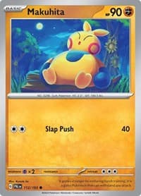 Makuhita - SV02: Paldea Evolved - Pokemon card