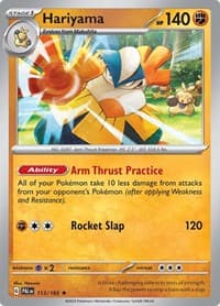 Hariyama - SV02: Paldea Evolved - Pokemon card