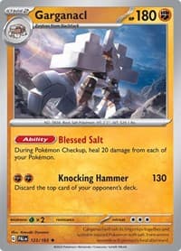 Garganacl - SV02: Paldea Evolved - Pokemon card