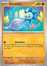 Glimmet - SV02: Paldea Evolved - Pokemon card