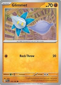 Glimmet - SV02: Paldea Evolved - Pokemon card
